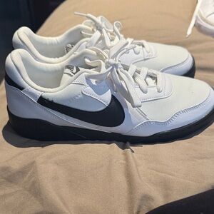 Nike Classic White and Black Athletic Shoes